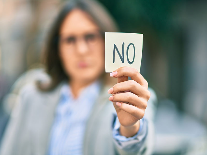 Saying no to peer review